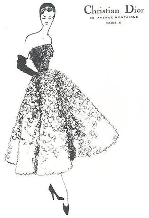 Vintage Dior Illustration Poster