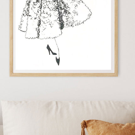 Vintage Dior Illustration Poster