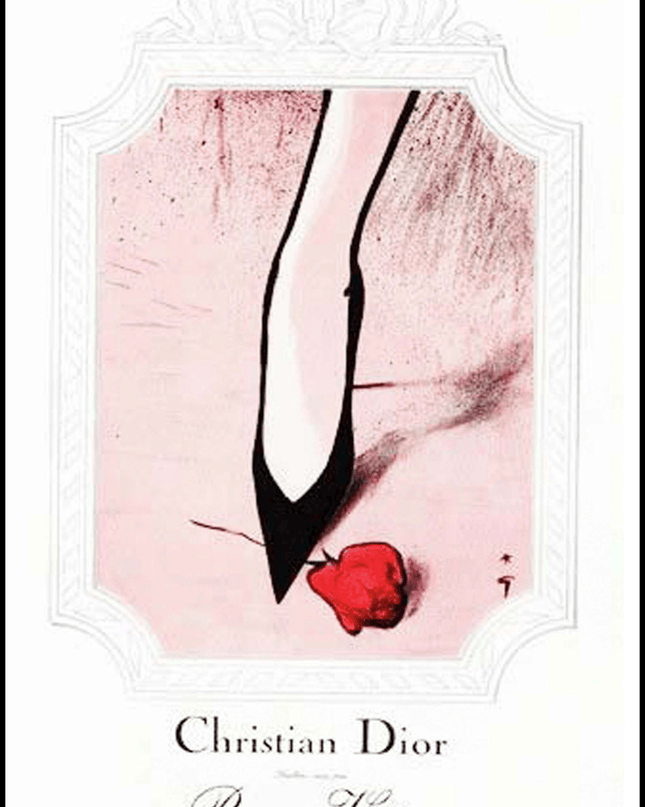 Vintage Dior Poster