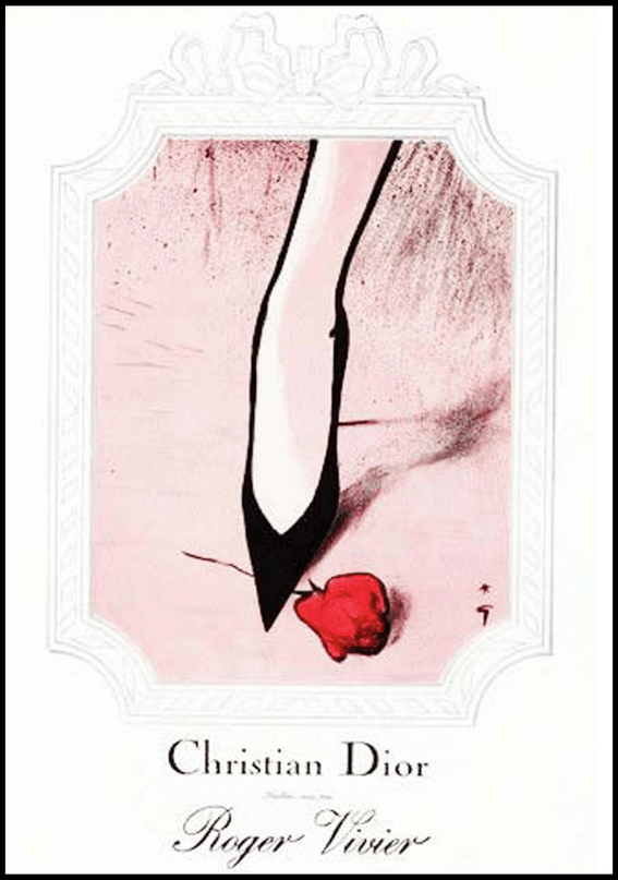 Vintage Dior Poster
