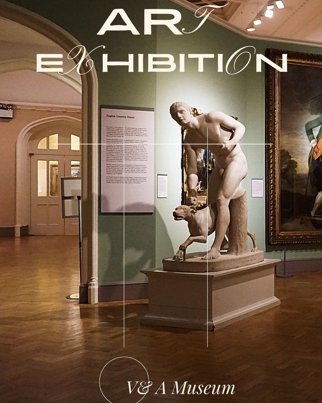 Vintage V&A Art Exhibition Poster