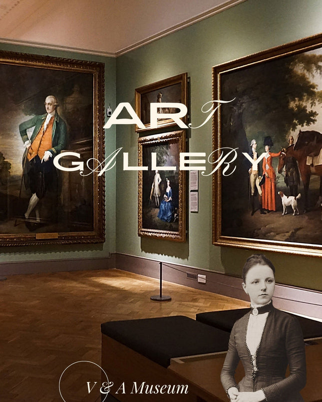 Vintage V&A Art Gallery Poster