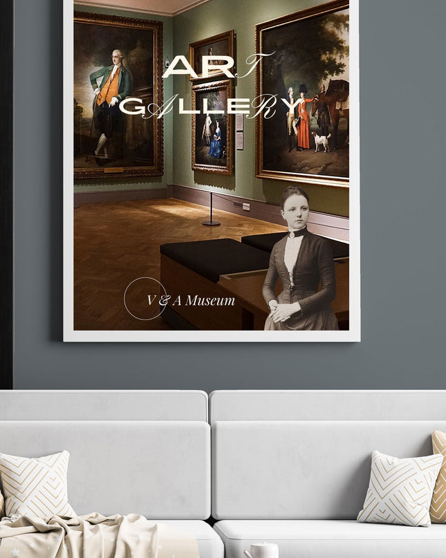 Vintage V&A Art Gallery Poster