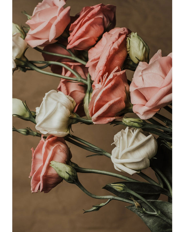 Vintage Windy Floral Poster
