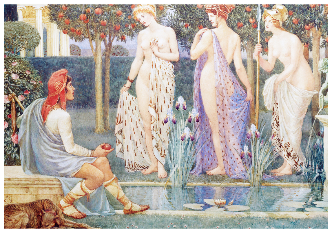 Walter Crane - Judgement of Paris