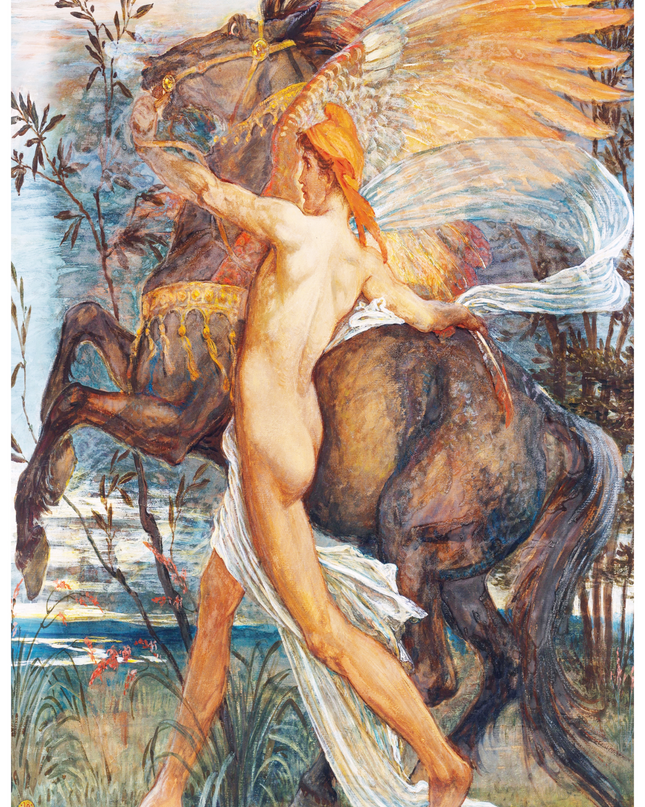 Walter Crane - Pegasus