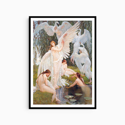 Walter Crane - The Swan Maidens