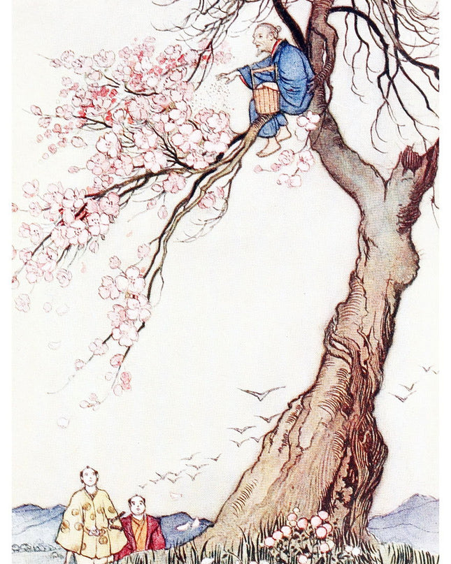 Warwick Goble - Green Willow and other Japanese Fairy Tales Pl. 36 Poster