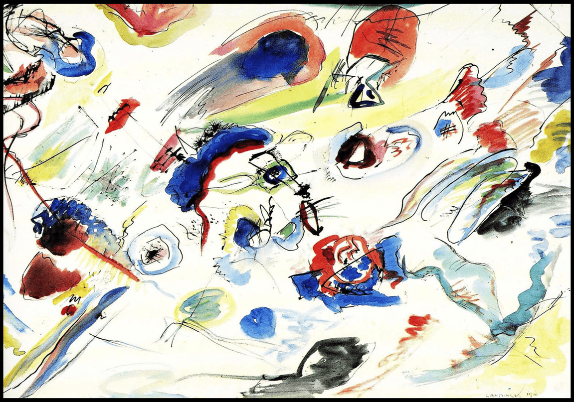 Wassily Kandinsky - First Abstract Watercolour