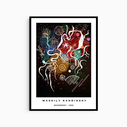 Wassily Kandinsky - Movement Poster