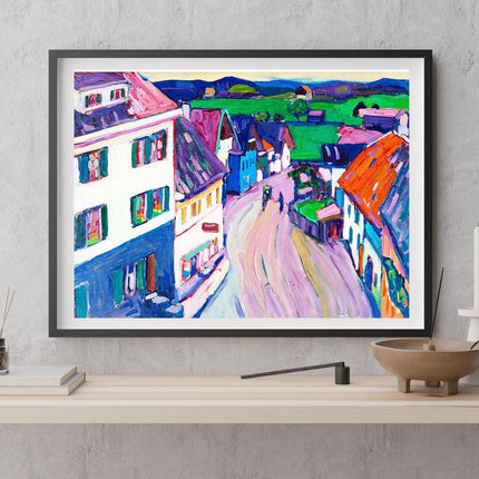 Wassily Kandinsky - Murnau 'View from the window of the Griesbräu'