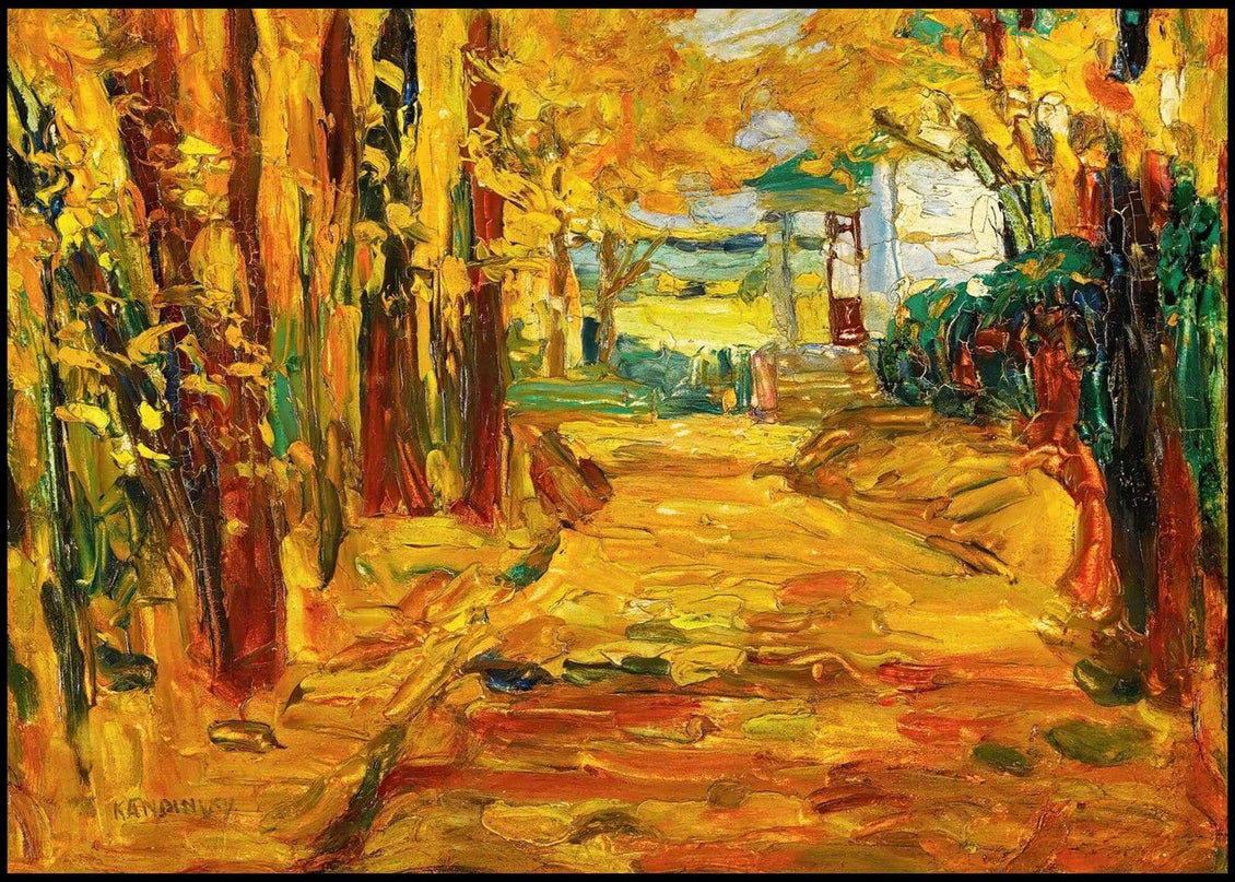 Wassily Kandinsky - Park Von St. Cloud 'Herbst I'