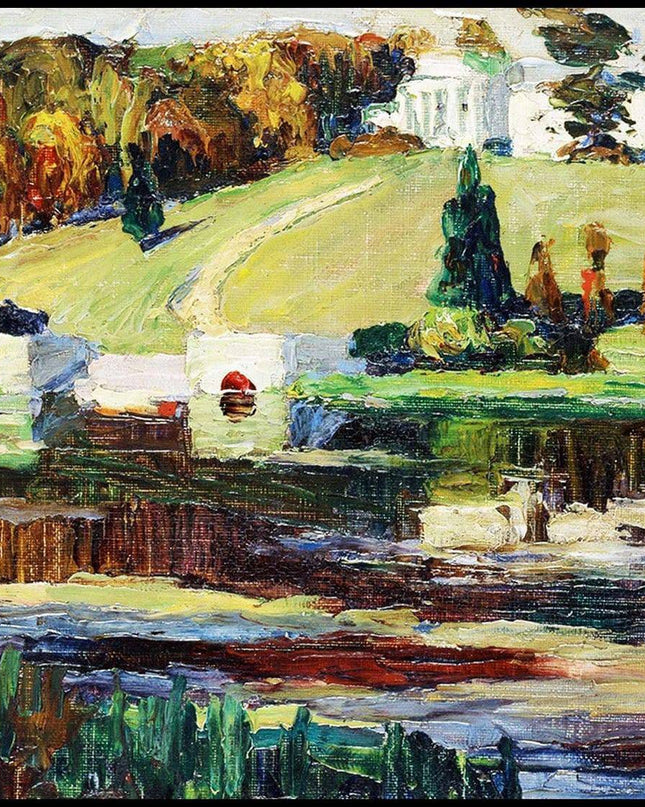 Wassily Kandinsky - Sketch for Akhtyrka