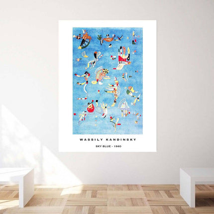 Wassily Kandinsky - Sky Blue Poster