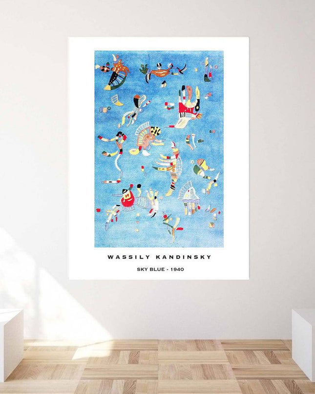 Wassily Kandinsky - Sky Blue Poster