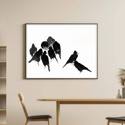 Watanabee Seitei - Japanese Crows