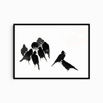 Watanabee Seitei - Japanese Crows