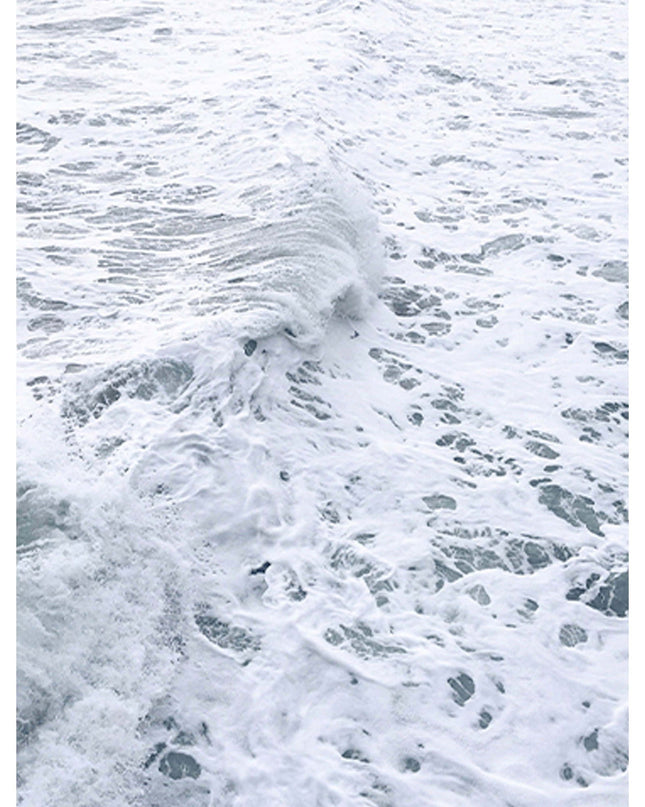 Waves On A Beach Poster