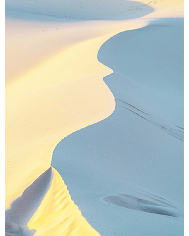 White Desert Poster