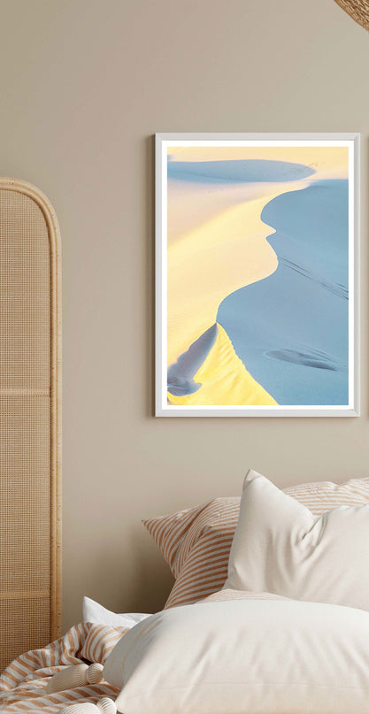 White Desert Poster