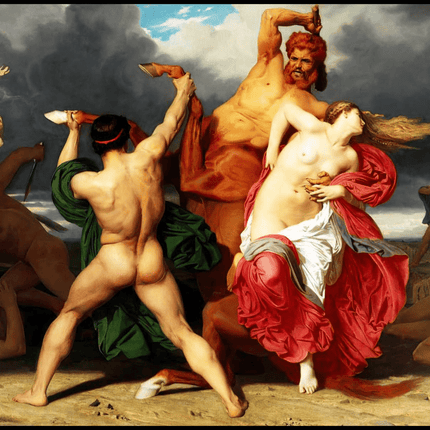 William Bouguereau - Battle Of The Centaurs