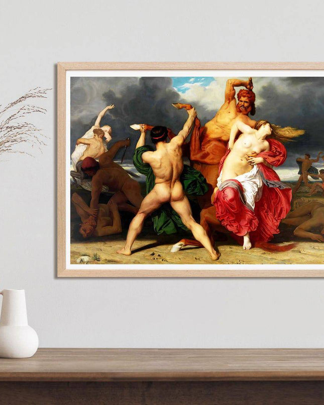 William Bouguereau - Battle Of The Centaurs