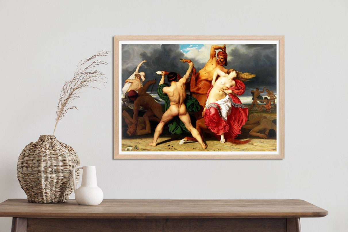 William Bouguereau - Battle Of The Centaurs