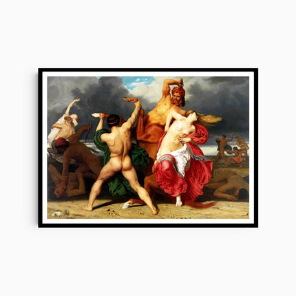 William Bouguereau - Battle Of The Centaurs