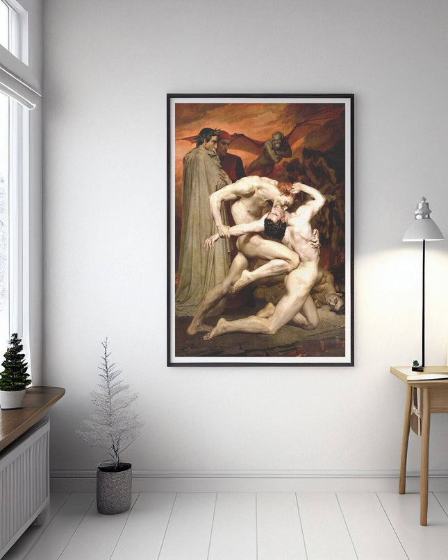 William Bouguereau - Dante and Virgil in Hell