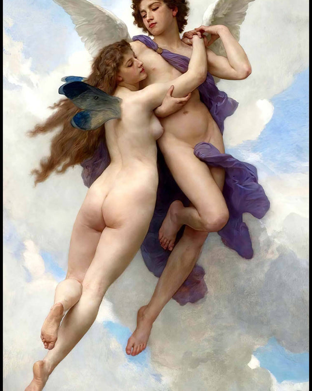William Bouguereau - Love And Psyché