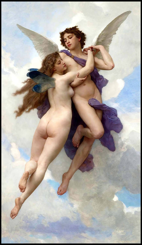 William Bouguereau - Love And Psyché