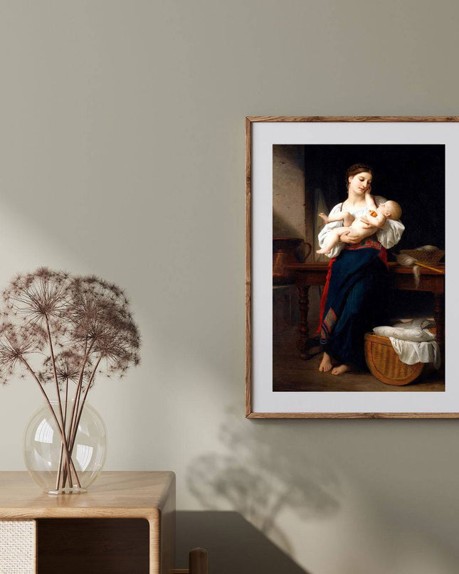 William Bouguereau - Premières Caresse