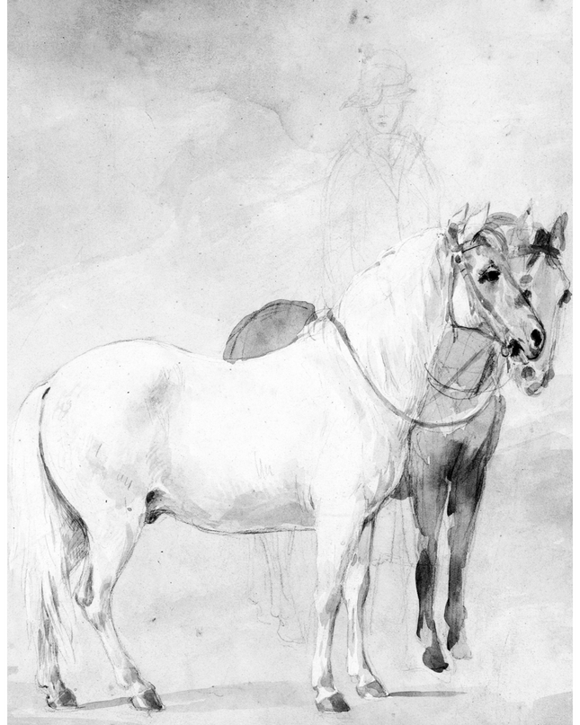 William Hamilton - William Beckford’s Ponies