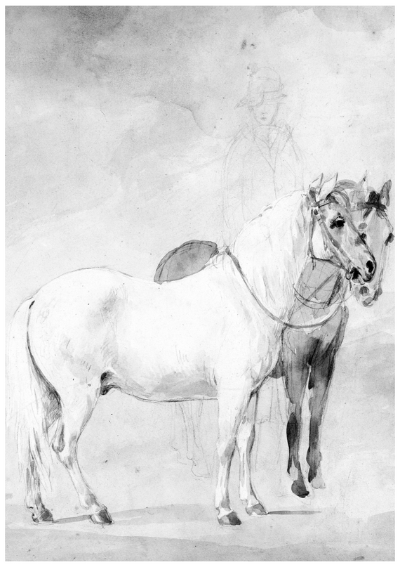 William Hamilton - William Beckford’s Ponies