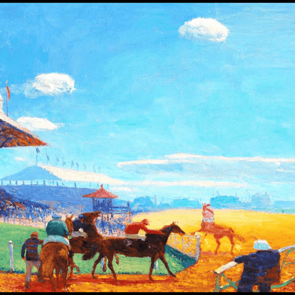 William James Glackens - Race Track