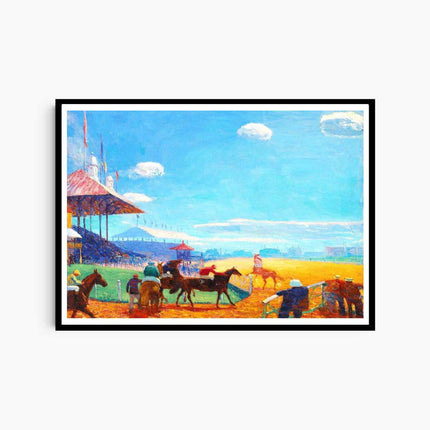 William James Glackens - Race Track