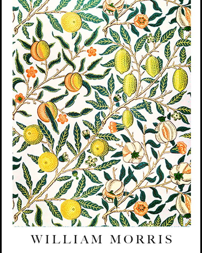 William Morris - Fruit - Pomegranate Poster
