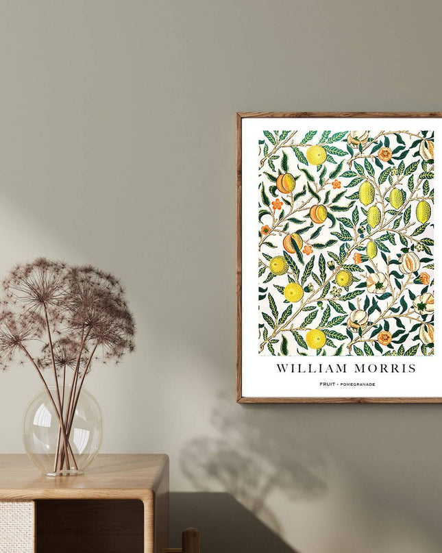 William Morris - Fruit - Pomegranate Poster