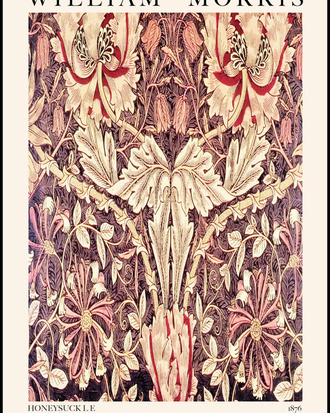 William Morris - Honeysuckle Poster