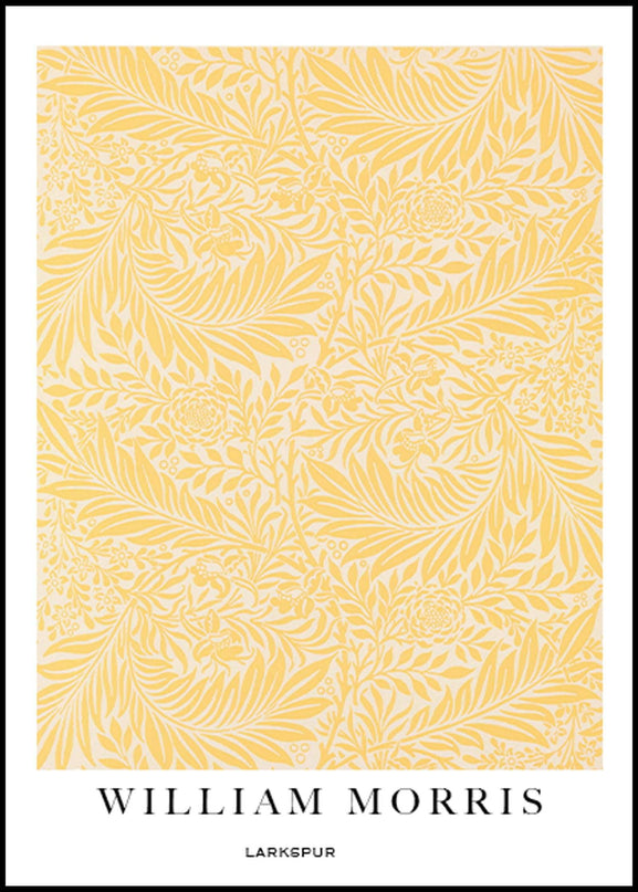 William Morris - Larkspur Poster