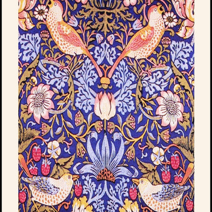 William Morris - Strawberry Thief Poster