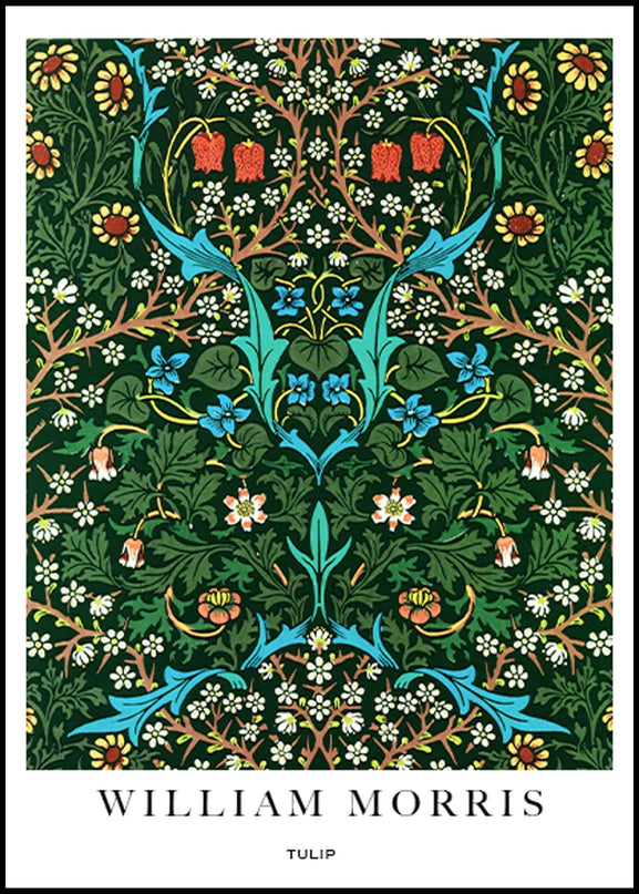 William Morris - Tulip Poster