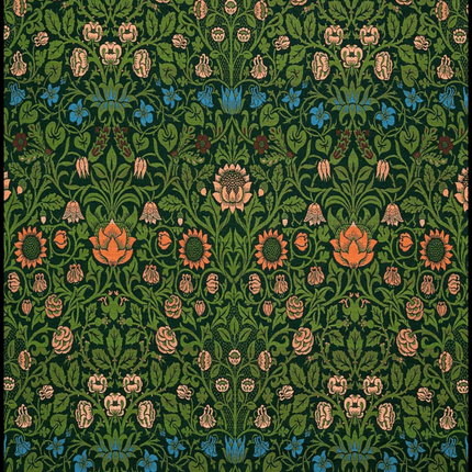 William Morris - Violet and Columbine No 2