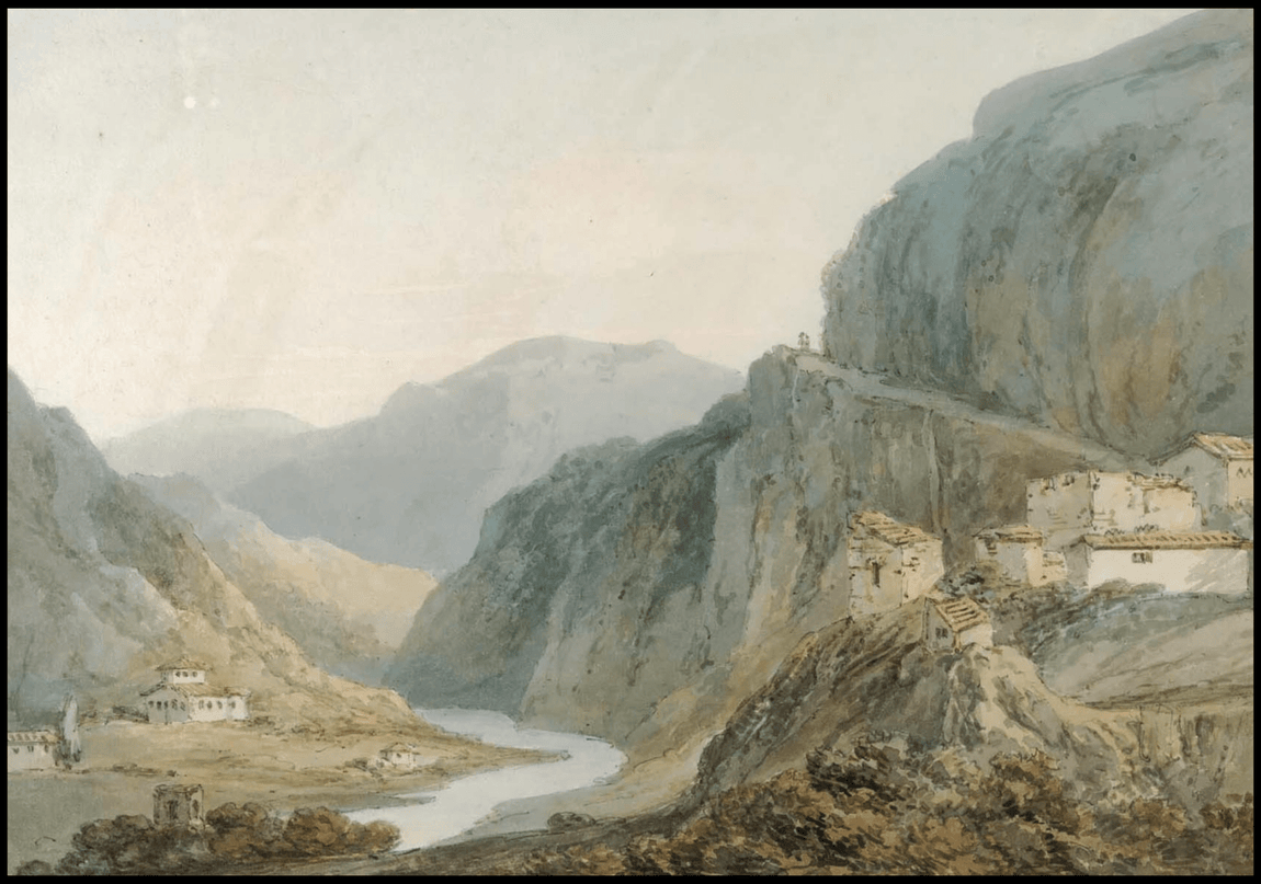 William Turner - Ascent to the Cascade of Terni