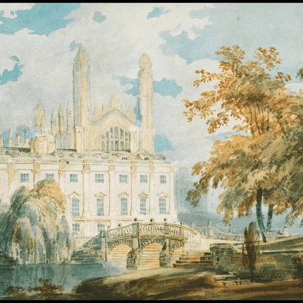 William Turner - Clare Hall and King's College Chapel