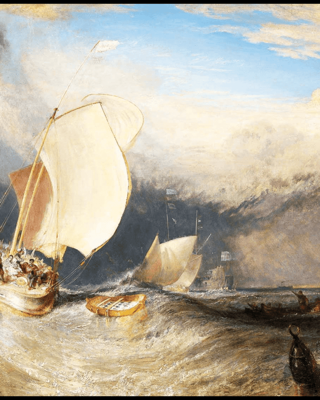 William Turner - Fishing Boats with Hucksters Bargaining for Fish