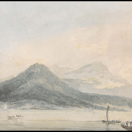 William Turner - From the Isola Borromena