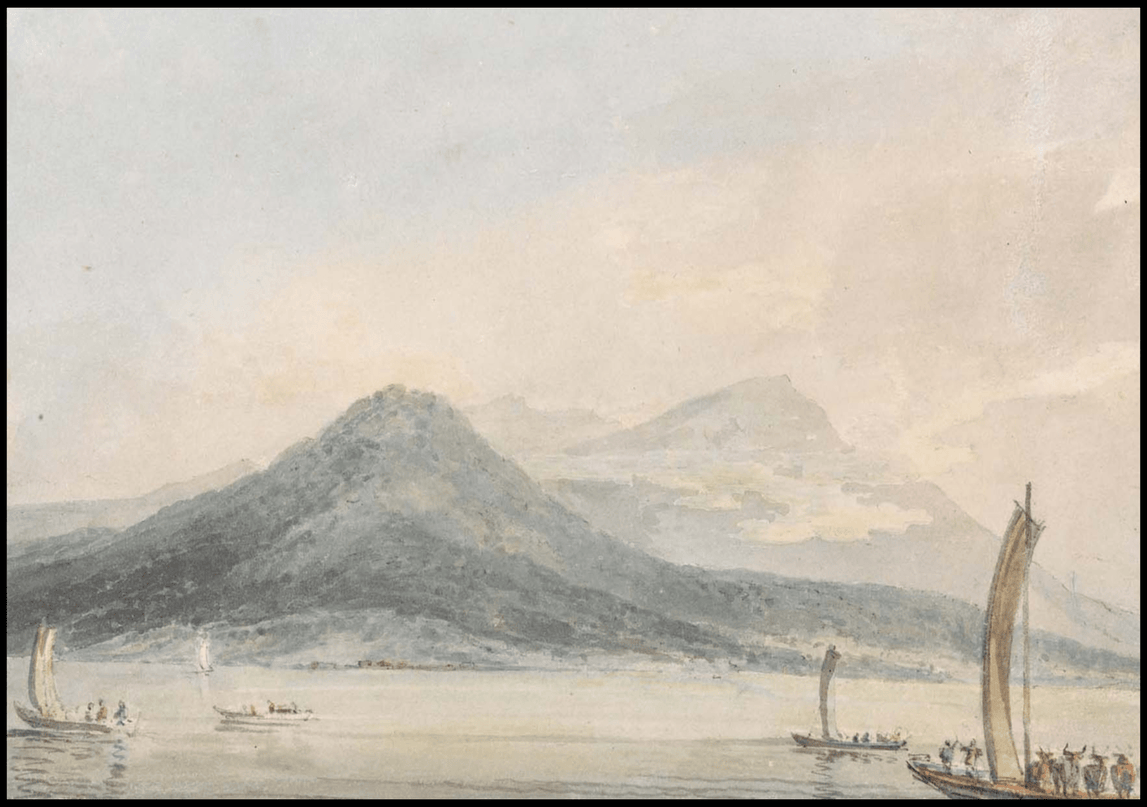 William Turner - From the Isola Borromena