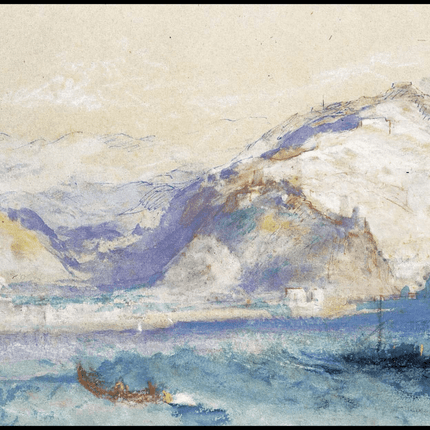 William Turner - Genoa from the Sea