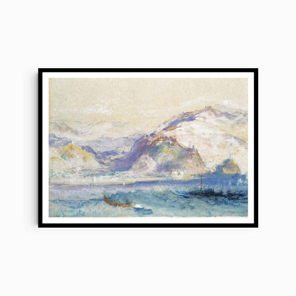 William Turner - Genoa from the Sea